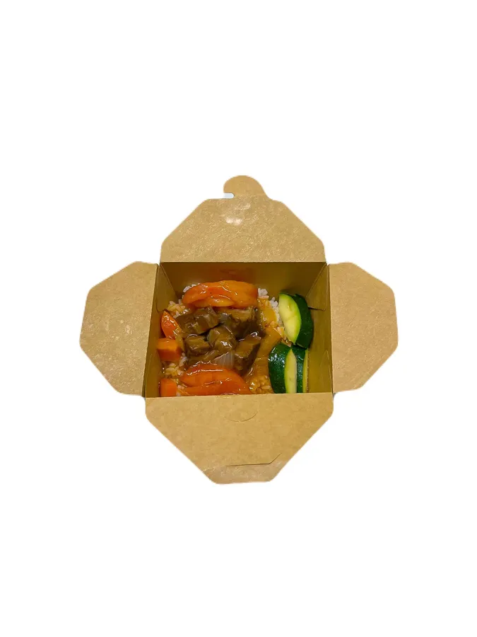 Harvest Tomato Stewed Beef Rice Bowl