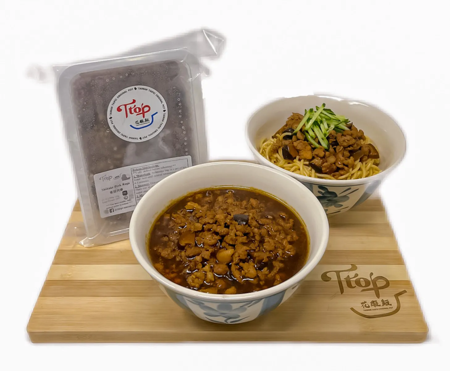 Frozen Shiitake Pork Ragu at TTOP Chicken